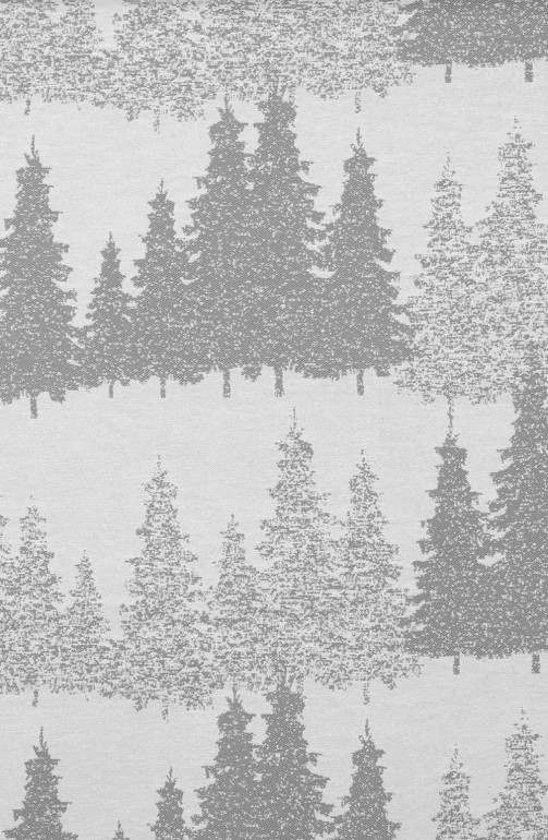 Tissu au mètre : Sapins tissu upcyclé