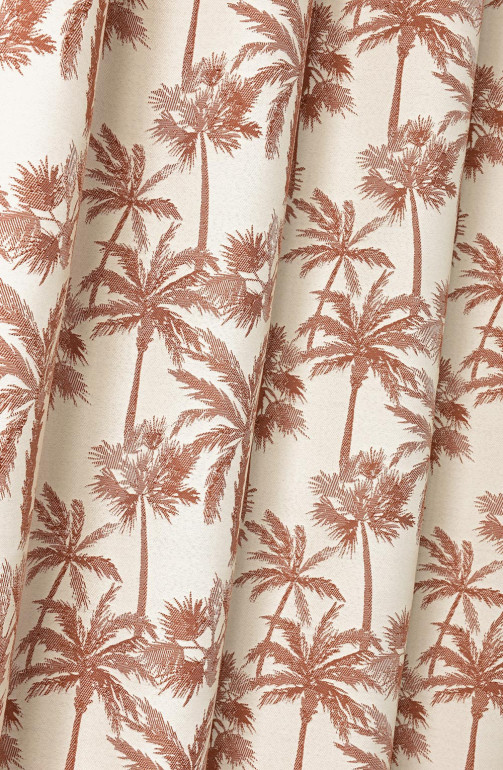 Tissu au mètre : Palmier tissu upcyclé